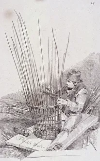 Prickle Maker, Cries of London, (c1819?). Artist: John Thomas Smith