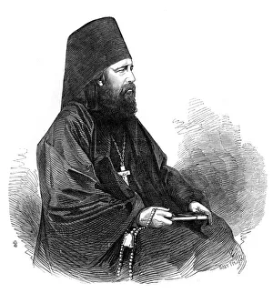 A priest of the Greek orthodox church, 1853. Artist: Smyth