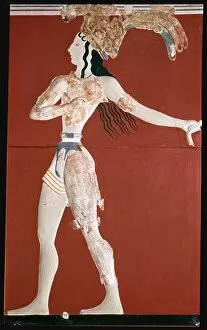 Arm Movement Gallery: Priest-King fresco from Knossos
