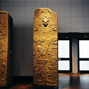 Priest Makes Offering to Mayan Sun God