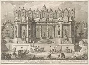 Chin And Xe8 Gallery: The Prima Macchina for the Chinea of 1761: The Salubrious Baths, 1761