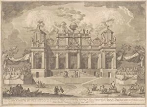 Orchestra Collection: The Prima Macchina for the Chinea of 1770: An Roman Building for Commerce, 1770