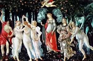 Nymph Gallery: Primavera, c1478. Artist: Sandro Botticelli
