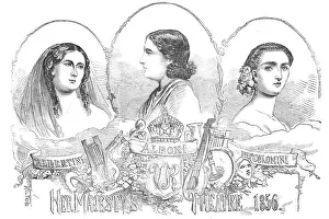 Singers Prints: Prime Donne at Her Majesty's Theatre: Albertini