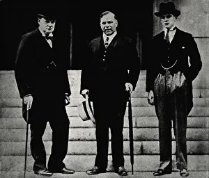 With the Prime Minister of Canada, 1929, (1945). Creator: Unknown With the Prime Minister of Canada, 1929, (1945). Creator: Unknown