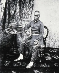 The Prime Minister (Kralahom) of Siam (Thailand), 1865. Creator: John Thomson