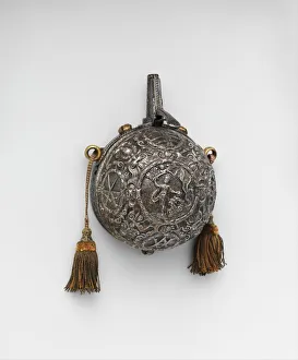 Powder Keg Prints: Priming Flask Made for Prince-Elector August I of Saxony (reigned 1553-86), German, ca