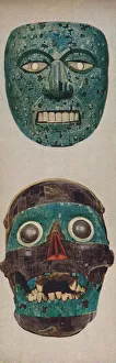 Primitive Cultures in Ritual and Festival Masks - Quetzalcoatl and Tezcatlipocaa, c1935