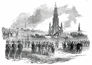 Laying Prints: Prince Albert Laying the Foundation-Stone of the National Gallery