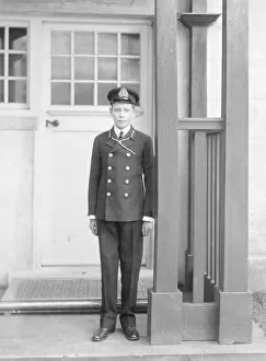 Naval Uniform Gallery: Prince Albert at the Royal Naval College, Osborne, Isle of Wight, 1910