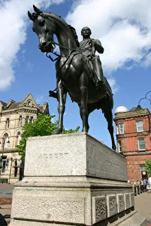 Thornycroft Gallery: Prince Albert statue, Wolverhampton, West Midlands