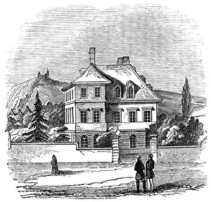 Albert Prince Consort Collection: Prince Alberts Residence, at Bonn, 1845. Creator: Unknown