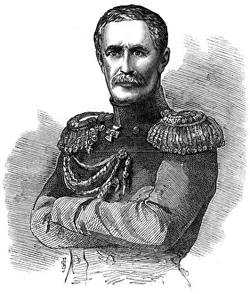 Aleksandr Menshikov Prints: Prince Aleksandr Sergeyevich Menshikov, Russian military commander, 1853