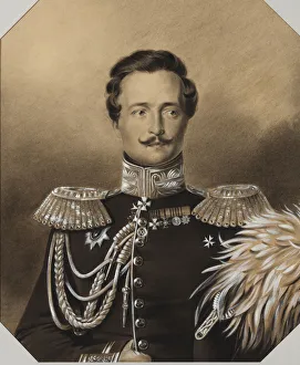 Gouache On Paper Gallery: Prince Aleksey Yakovlevich Lobanov-Rostovsky (1795-1848), 1828-1829