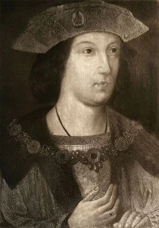 Images Dated 13th February 2007: Prince Arthur, Eldest Son of Henry VII, c1502, (1902)