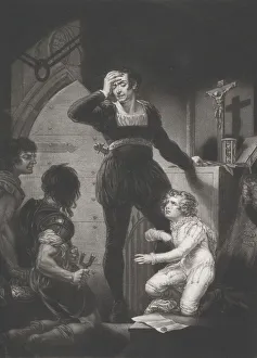 Prince Arthur and Hubert (Shakespeare, King John, Act 4, Scene 1), 1823-24