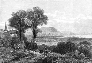 E M W Prints: Prince Arthur in Ireland: Belfast, from Newtownbreda, 1869. Creator: Unknown
