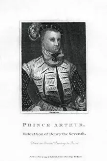 Barrett Collection: Prince Arthur, Prince of Wales, eldest son of Henry VII, (1795).Artist: Barrett