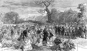 Umbrella Prints: Prince Arthur at the Royal Horticultural Society's Exhibition