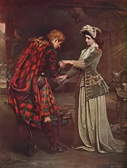 Kissing Gallery: Prince Charlies Farewell to Flora MacDonald, 1746 (1905)
