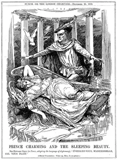 1st Viscount Grey Of Fallodon Collection: Prince Charming and the Sleeping Beauty, 1912. Artist: Leonard Raven-Hill