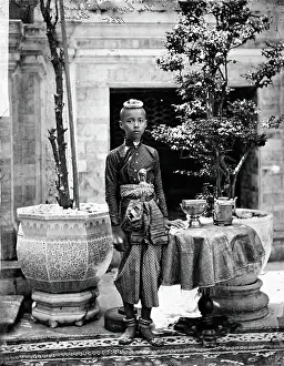 Southeast Asia Prints: Prince Chulalongkorn of Siam (Thailand), 1865. Creator: John Thomson