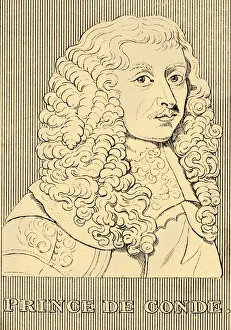 Duc Denghien Prints: Prince De Conde, (1621-1686), 1830. Creator: Unknown