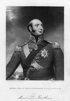 Images Dated 21st August 2007: Prince Edward Augustus (1767-1820), Duke of Kent and Strathearn, 19th century.Artist: E Scriven