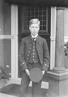 Edward Viii Prints: Prince Edward at the Royal Naval College, Osborne, Isle of Wight, c1909. Creator