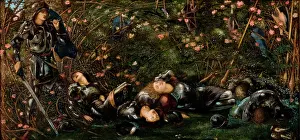 Burne Jones Prints: The Prince Enters the Wood, 1871-1873. Creator: Burne-Jones, Sir Edward Coley (1833-1898)