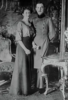 Prince Ernst & Victoria Luise [i.e. Louise], 1913. Creator: Bain News Service