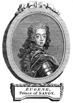Savoie Carignan Prints: Prince Eugene of Savoy, general in the Austrian army