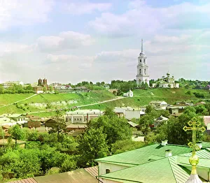 Colour Separation Negative Prints: Prince Fedor's side [of the city] from the bell tower of the Cathedral of the Transfigur