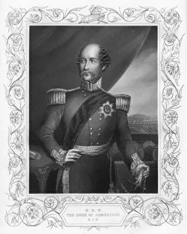 Duke Of Cambridge Gallery: Prince George (1819-1904), the Duke of Cambridge, 1857.Artist: DJ Pound