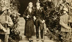Henry Ewhite Gallery: Prince Gustav Adolf of Sweden and Princess Sybille of Coburg drew together at their