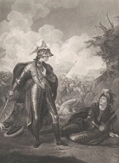 Boydell Gallery: Prince Henry, Hotspur and Falstaff (Shakespeare, King Henry