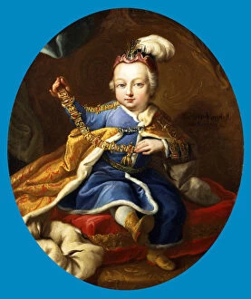 Mytens Collection: Prince Joseph, future Emperor Joseph II of Austria as a child, 18th century