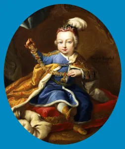 Josef Ii Prints: Prince Joseph, future Emperor Joseph II of Austria as a child
