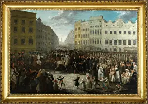 1821 Prints: Prince Joseph Poniatowski Entering Krakow on 15 July 1809