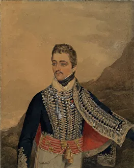 Leipzig Prints: Prince Jozef Poniatowski, 1807. Artist: Anonymous