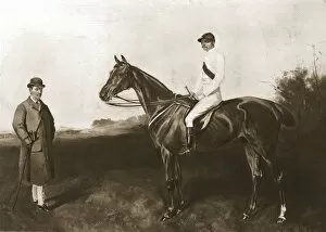 British Sports And Sportsmen Collection: Prince Kinsky on Zoedone, 1911. Creator: Unknown