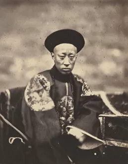 Beato Gallery: Prince Kung. Emperor of China, 1860. Creator: Felice Beato