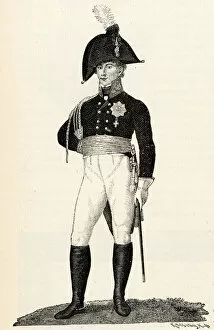 Prince Louis Ferdinand of Prussia (1772-1806). Creator: Knesing, Theodor (1840-?)