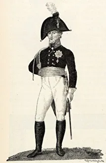 Prince Louis Ferdinand of Prussia (1772-1806). Creator: Knesing, Theodor (1840-?) Prince Louis Ferdinand of Prussia (1772-1806). Creator: Knesing, Theodor (1840-?)