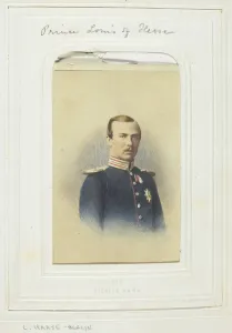Hesse Louis Of Prints: Prince Louis of Hesse, 1860-69. Creator: L. Hse & Company