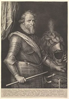 Michiel Prints: Prince Maurits of Orange, 1608. Creator: Michiel Jansz van Miereveld