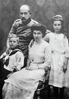 Prince Max of Baden, Pr'ss [i.e. Princess] Marie Alexandra, Prince Berthold... between c1910-c1915 Creator: Bain News Service