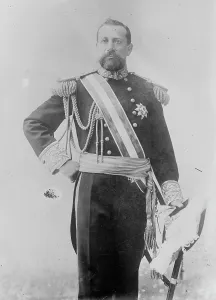 Press Photographer Prints: Prince of Monaco, in uniform, 1910. Creator: Bain News Service
