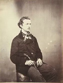 Images Dated 12th November 2015: Prince Nicholas Wilhelm of Nassau (1832-1905), 1854. Artist: Fenton, Roger (1819-1869)