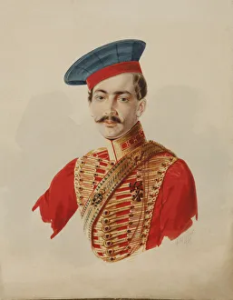 Gouache On Paper Gallery: Prince Nikolay Sergeyevich Vyazemsky (1806-1867), 1841